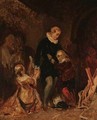 Edward IV And His Children - Richard Parkes Bonington