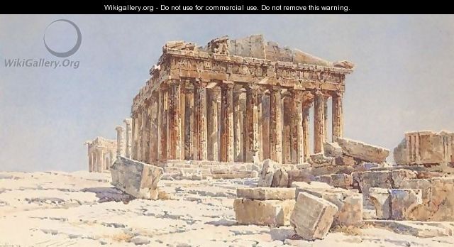 View Of The Parthenon - Angelos Giallina