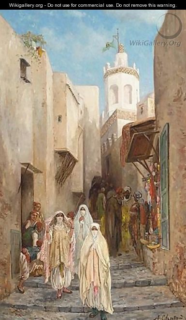 Woman Of The Casbah - Marc-Alfred Chataud