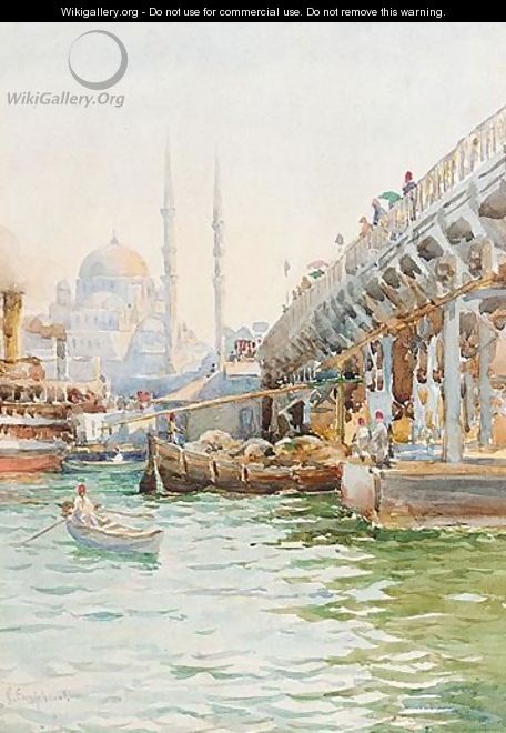 View Of Constantinople From The Golden Horn - Lieutenant Colonel William Booth