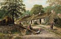 See-Saw, The Old Cottage Homes, Lamlash, Arran - Albert Dunington