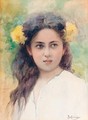 Portrait Of A Girl - Vikentios Bokatsambis