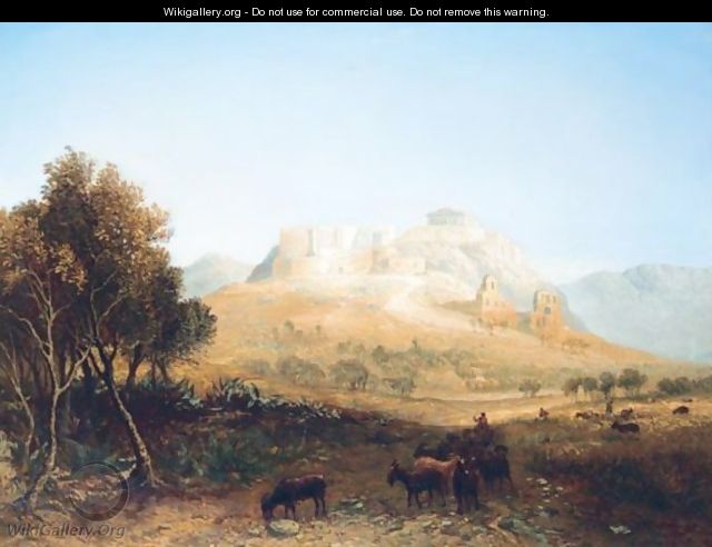 View Of The Acropolis - Paul H. Ellis