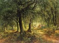 Woodland Scene With Figures - Frederick James Railton