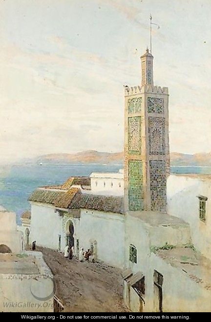 Middle Eastern Street Scene - Alfred Heaton Cooper