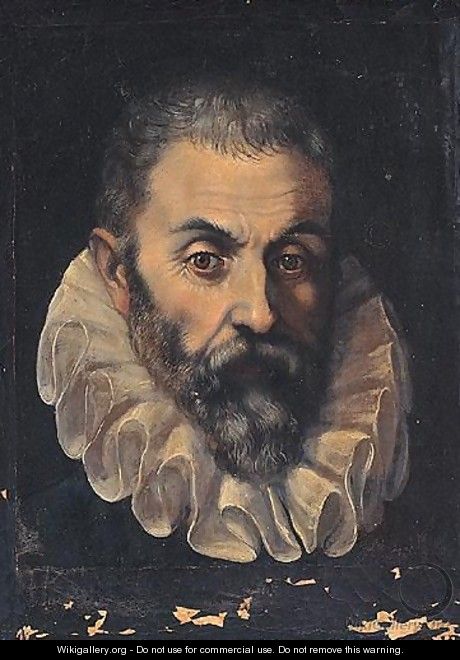 Portrait Of A Gentleman, Head And Shoulders, Said To Be Guidobaldo Della Rovere, Duke Of Urbino - (after) Federico Fiori Barocci