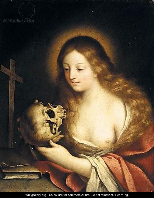 The Penitent Magdalene - (after) Carlo Francesco Nuvolone