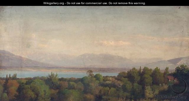 View Of A Lake - French School
