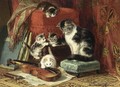 Playing Time - Henriette Ronner-Knip