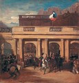 Le Duc D'Orleans, Lieutenant General Du Royaume, Et Son Fils Le Duc De Chartres, Rentrant Au Palais Royal Le 4 Aout 1830 - Victor Amedee Faure