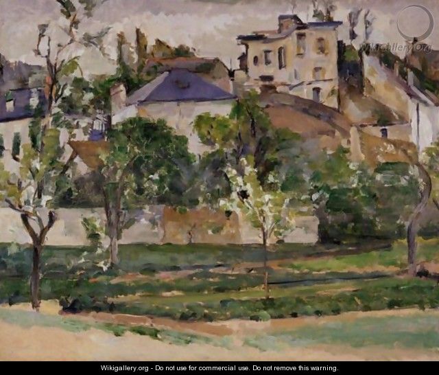 Le Potager De Pissarro A Pontoise - Paul Cezanne