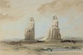 Statues Of Memnon In The Plain Of Thebes - David Roberts
