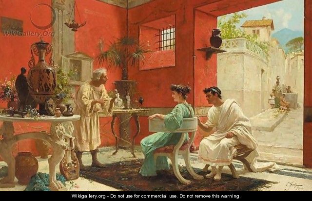 The Merchant Of Pompei - Ettore Forti