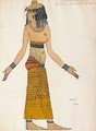 A Costume Design For One Of The Egyptian Slaves Of Menelas In 'Helene Of Sparte', 1912 - Lev Samoilovich Bakst