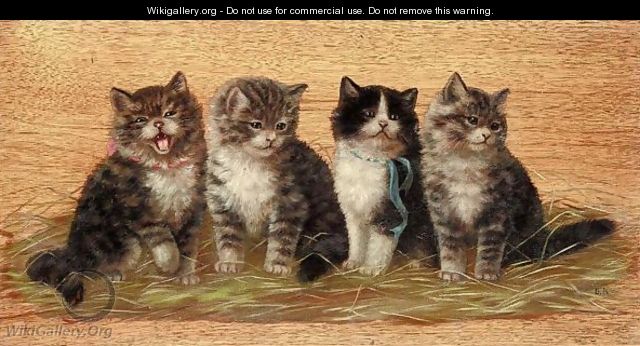 Four Kittens - Bessie Bamber