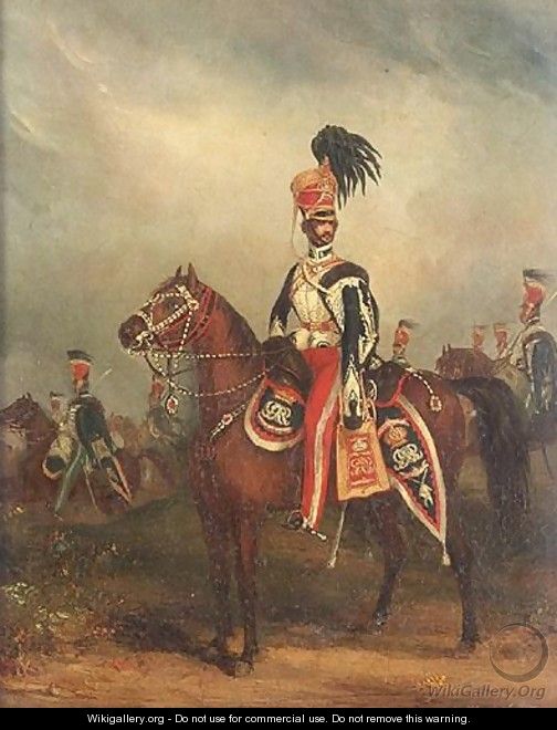 Portrait Of General Terry, Xv Hussars - Henry Martin