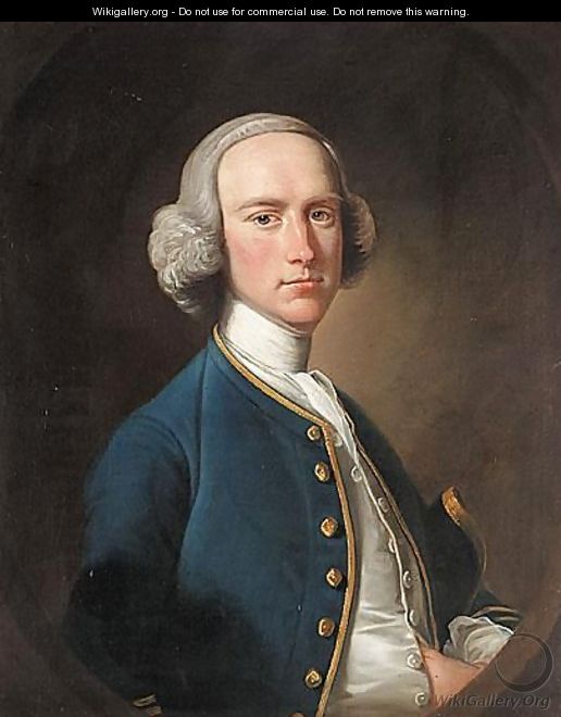 Portrait Of George Hill, Sergeant At Law (1716-1808) - (after) Henry Pickering