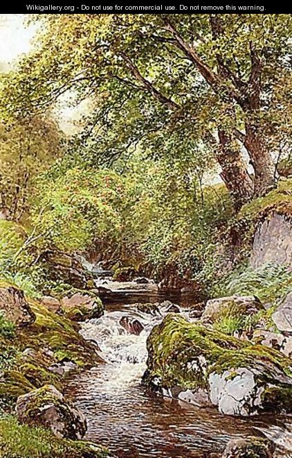 A Chattering Beck At Ullswater - Harry Sutton Palmer