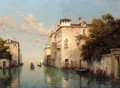 A Venetian Canal - Antoine Bouvard