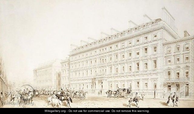 View Of The Palace Hotel, Buckingham Gate, London - James Murray