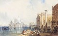 Santa Maria Della Salute And The Piazzetta, Venice - Richard Parkes Bonington