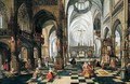 Interior of a church - (after) Abel Grimmer