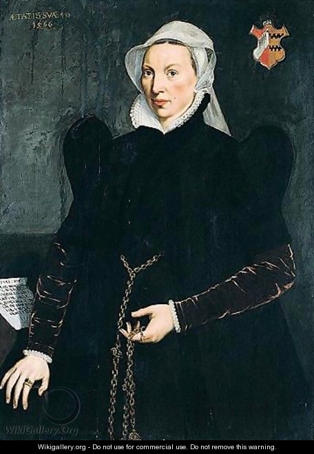 Portrait of a lady - Flemish School