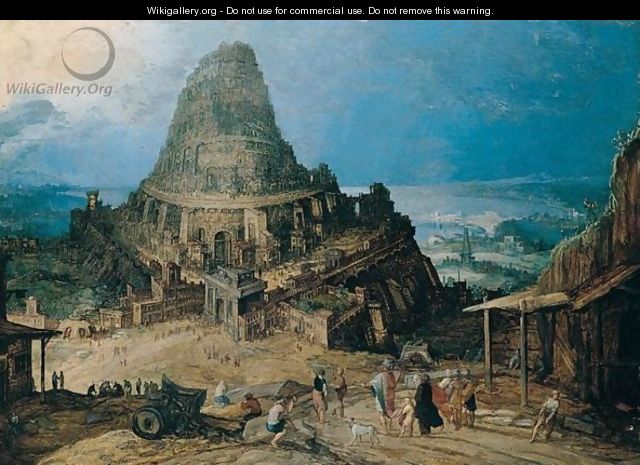The tower of Babel 2 - (after) Hendrick Van Cleve