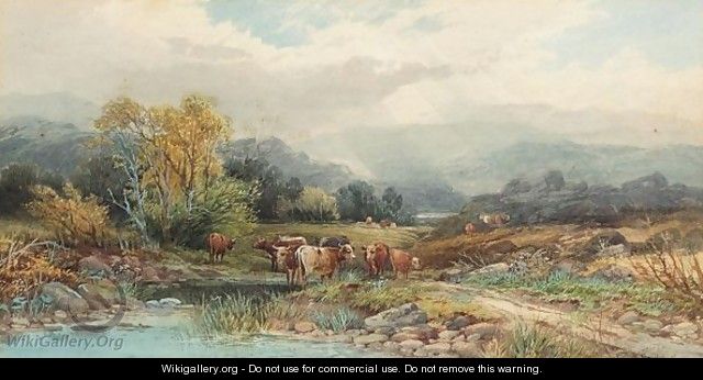 Cattle on dartmoor - Thomas Rowden
