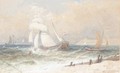 Shipping in rough seas - George Henry Andrews