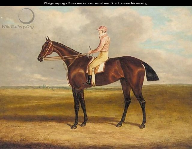 Jockey mounted on bay - (after) Herring Snr, John Frederick