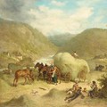 Collecting hay - Ernst Kaiser