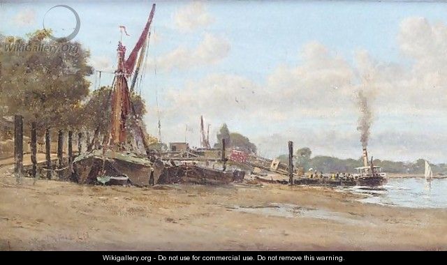 Putney pier - F.A. Winkfield