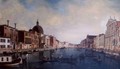 A View Of The Grand Canal, Venice, With The Church Of The San Simeone Piccolo On The Left And The Scalzi On The Right - (after) (Giovanni Antonio Canal) Canaletto