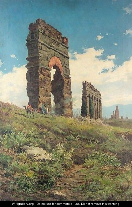 Ruins outside Rome - Pietro Barucci