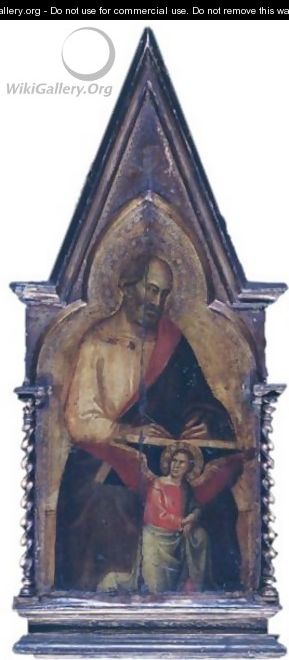 Saint Matthew Pinnacle To The San Giovanni Fuorcivitas Polyptych - Taddeo Gaddi