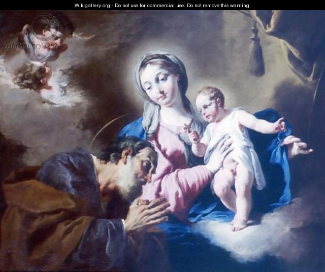Holy Family - Giovanni Battista Pittoni the younger
