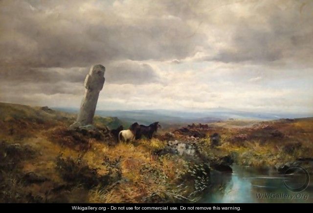 Dartmoor Ponies - William Widgery