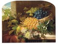 Still Life With Exotic Fruit - William Rickarby Miller