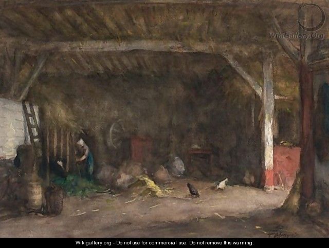 Stable Interior - Tony Lodewijk George Offermans