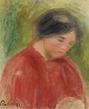 Portrait De Femme - Pierre Auguste Renoir