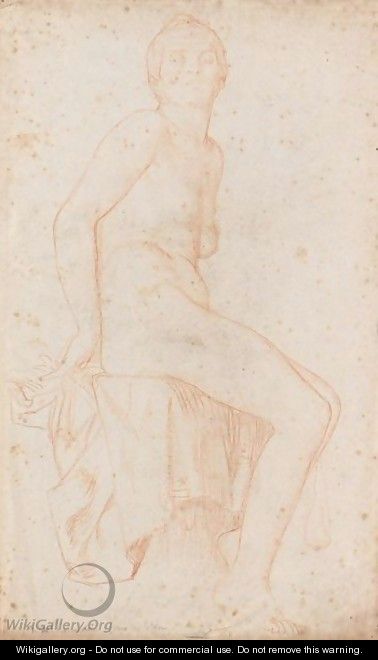 Study Of A Nude - William Strang