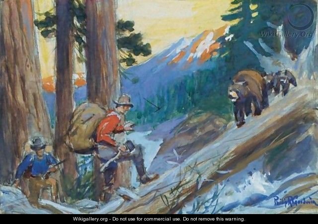 Bear Hunters - Philip Russell Goodwin