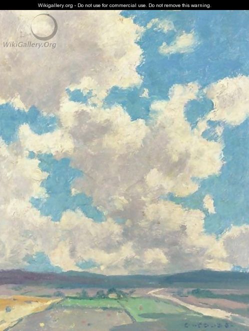 Clouds Over Taos Valley - Eanger Irving Couse