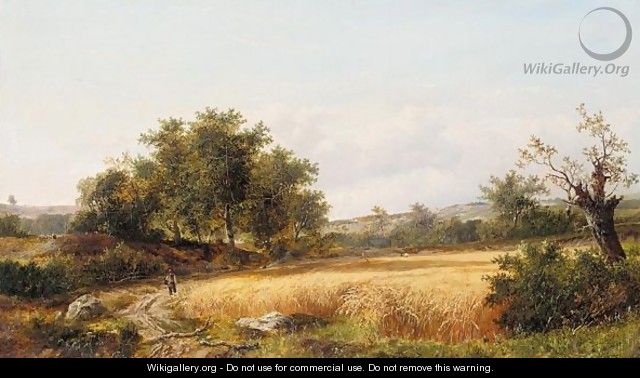 A golden harvest - (after) Edward Charles Williams