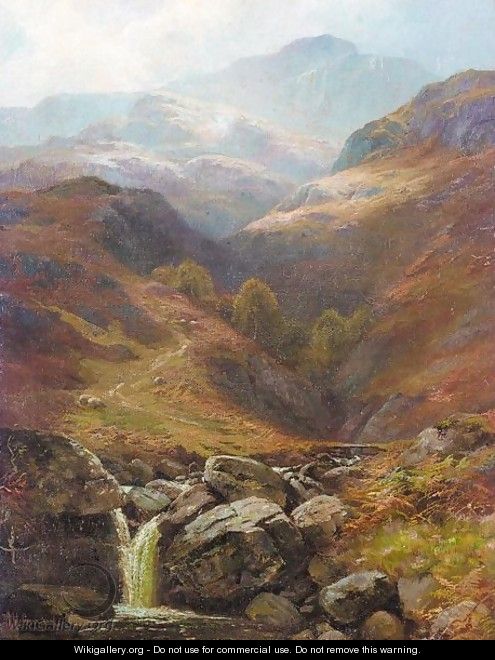 Highland stream - James Henry Crossland