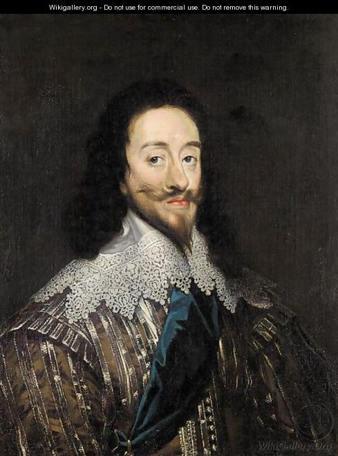 Portrait of Charles I - (after) Sir Peter Lely