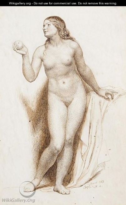 Nude - Charles West Cope