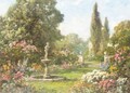 Garden Scene - Thomas E. Mostyn