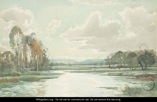 River Landscape - Edwin Harris